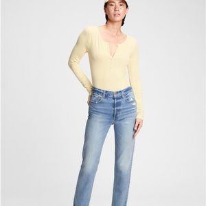Gap Cheeky straight high rise jeans